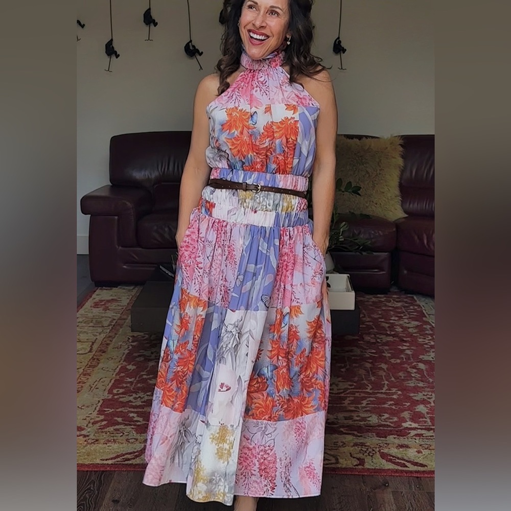 Nuevo vestido con flores